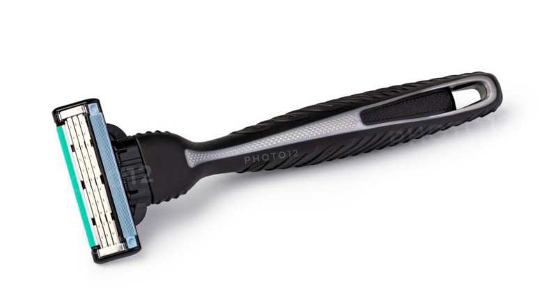 Shaving razor instrument isolated on a white background