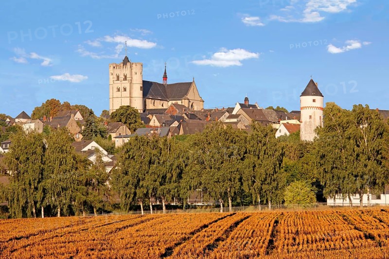 Collegiate Church of St. Martin and St. Severus, Eulenturm, Münstermaifeld, Rhineland-Palatinate, Germany, Europe