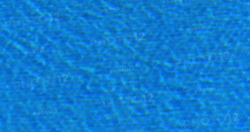 Blue Water from an Outdoor Pool, Hotel in Funchal, Madeira Island Portugal