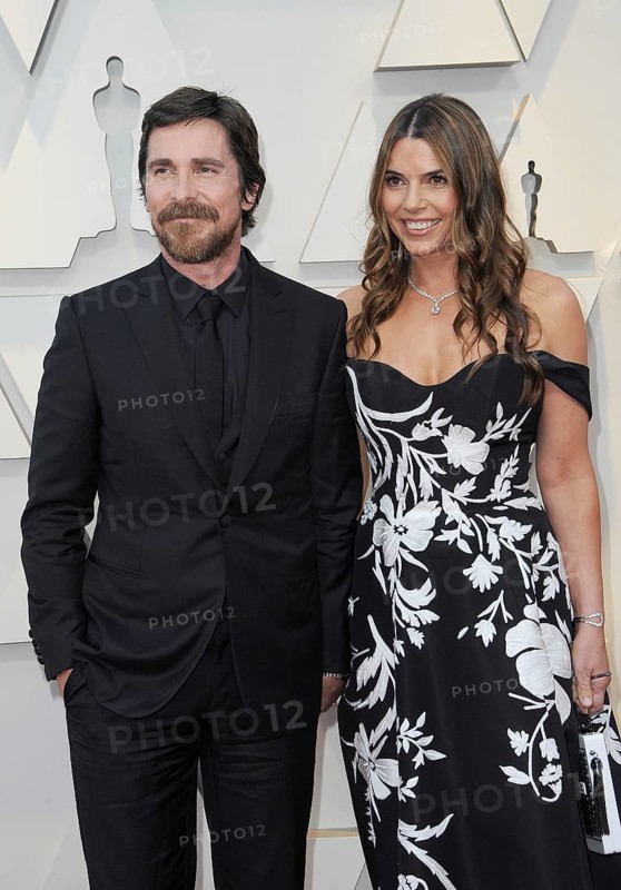 Christian Bale and Sibi Bale at the 91st Annual Academy Awards held at the Hollywood and Highland in Los Angeles, USA on February 24, 2019