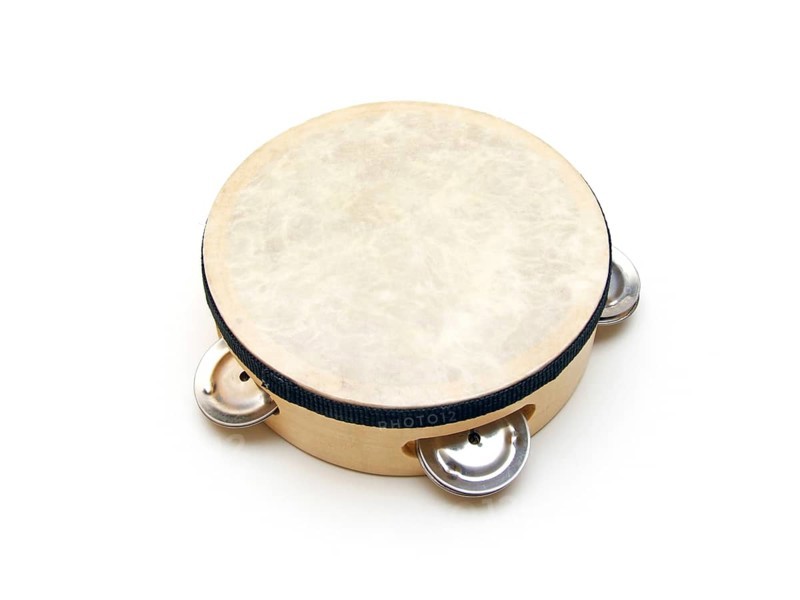 A tambourine