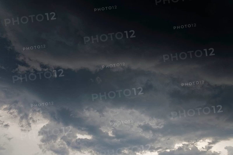 Dark tornado clouds, Province of Quebec, Canada, North America