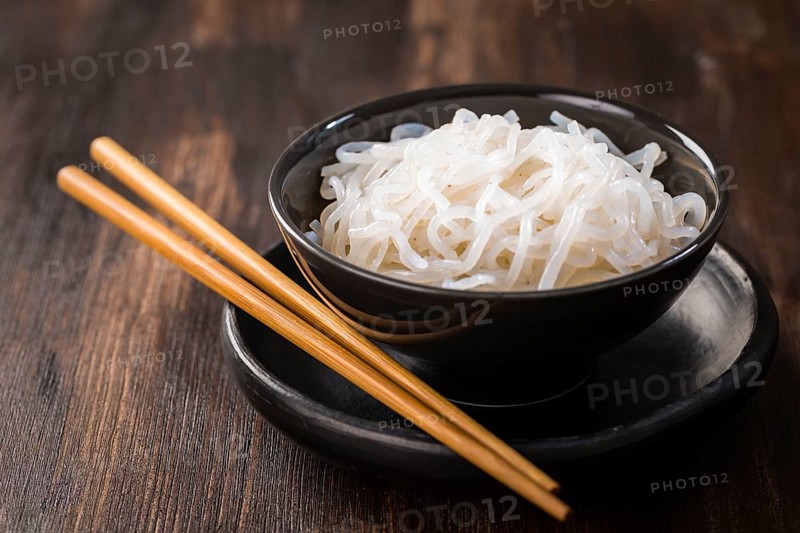 Shirataki noodles (Konjac) - japanese food