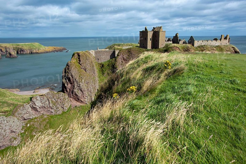 Dunnottar Castle, Stonehaven, Aberdeenshire, Scotland, Great Britain