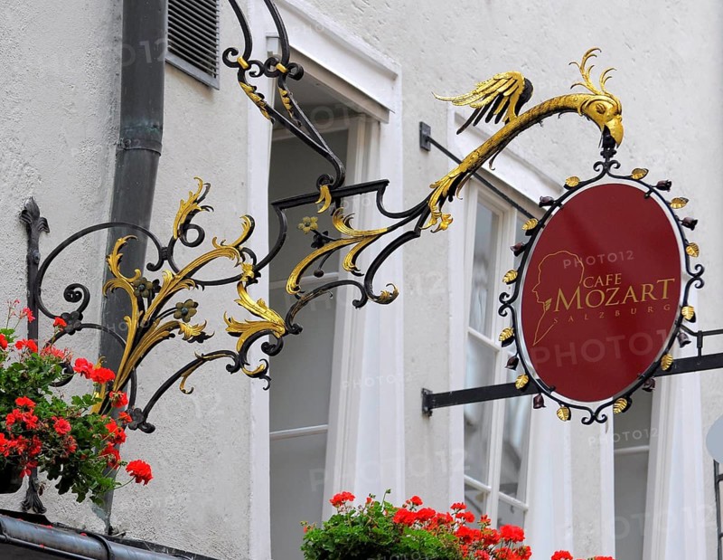 Cafe Mozart, Austria, Salzburg, Europe