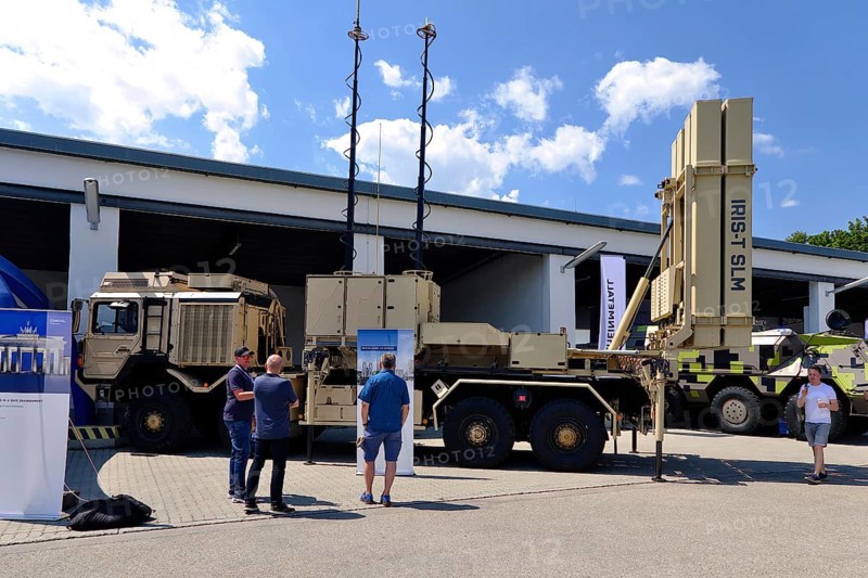 IRIS-T air defence system, Bundeswehr Day, Munich, Bavaria, Germany, Europe