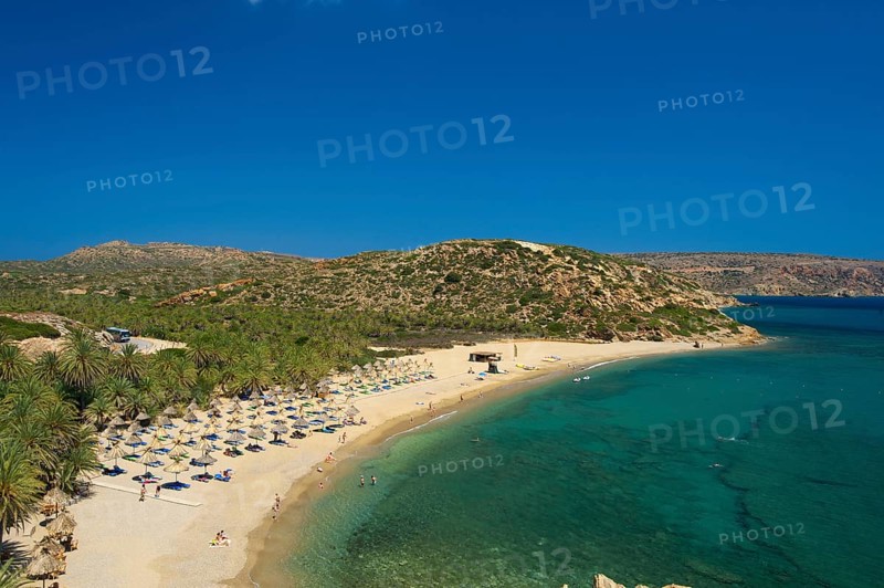 Palm Beach Vai, Crete, Greece, Europe