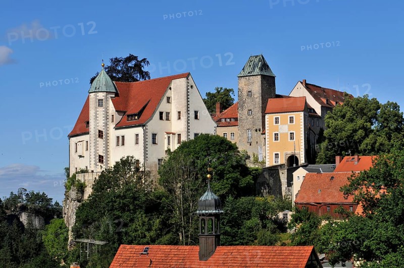 Hohnstein Castle, Hohnstein, Saxon Switzerland, Saxony, Germany, Saxon Switzerland, Europe