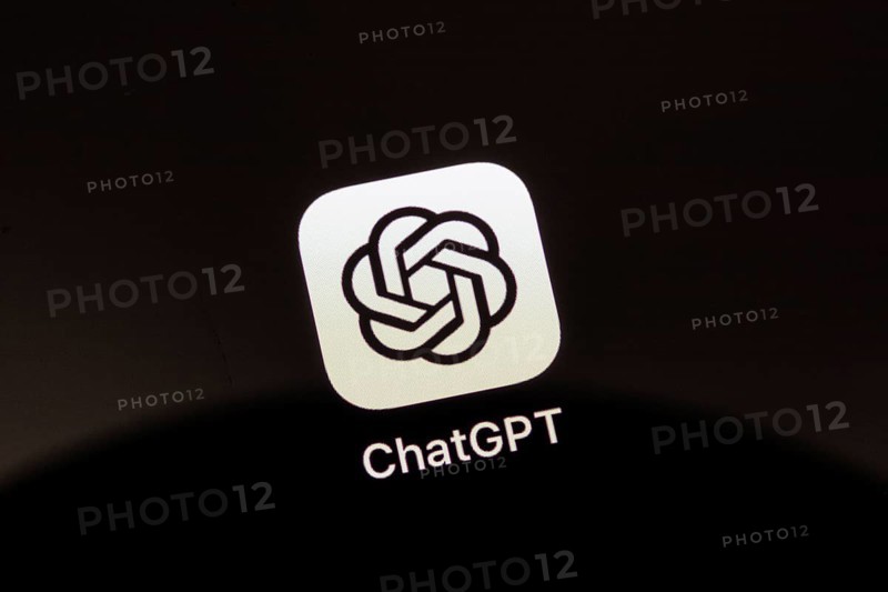 ChatGPT application app from the US software company OpenAI on the display of an iPhone. Germany