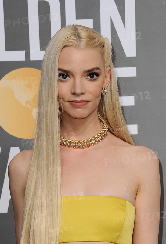 Anya Taylor-Joy at the 80th Annual Golden Globe Awards held at the Beverly Hilton Hotel in Beverly Hills, USA on January 10, 2023