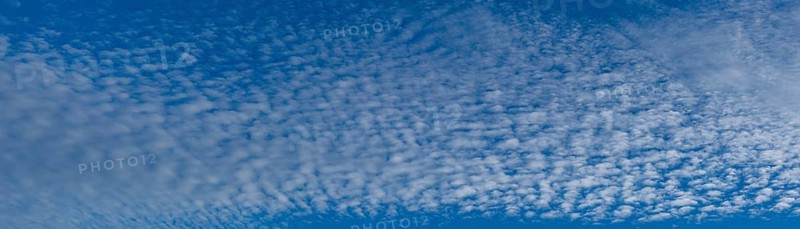 Clouds in the blue sky, Steinau an der Straße, Hesse, Germany, Europe