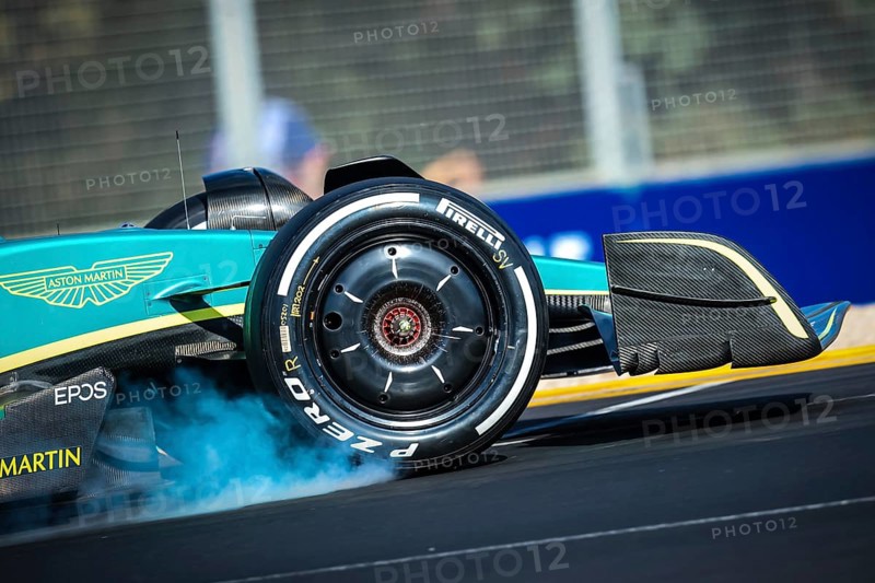 MELBOURNE, AUSTRALIA, APRIL 10: Sebastian Vettel of Aston Martin Aramco Cognizant F1 Team during the 2022 Australian Formula 1 Grand Prix on 10th April 2022