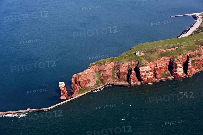 Heligoland High Seas Island, Red Sandstone Cliffs, Bird Rock, Lange Anna, Steep Coast, Germany, Europe