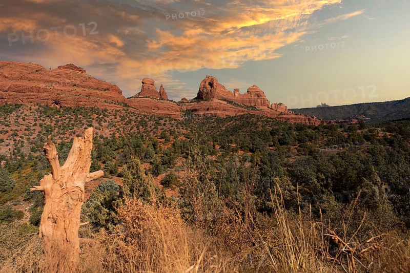 Rock formations in the American Southwest