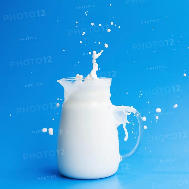 Glass jar full milk. Resolution and high quality beautiful photo