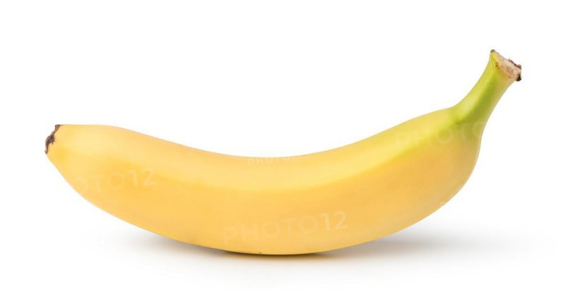 banana fruit isolated on white background