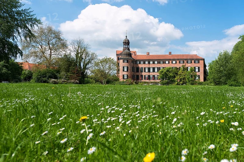 Eutin Castle with park, Holstein Switzerland, Schleswig-Holstein, Germany, Europe