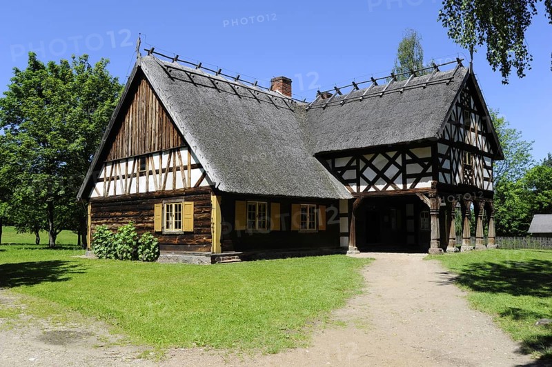 Open-air museum of traditional architecture, farmsteads and churches of East Prussia, Olsztynek, Masuria, Mazuria, Muzeum Budownictwa Ludowego Park Etnograficzny, Poland, Europe
