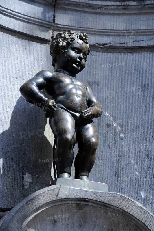 Manneken Pis, Ketje von, Brussels, Belgium, Europe