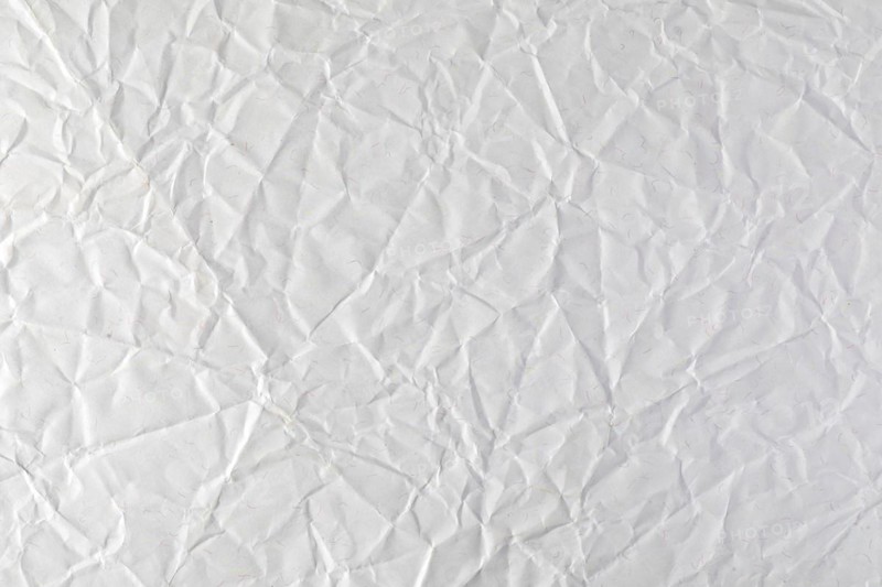 white crumpled paper surface background texture