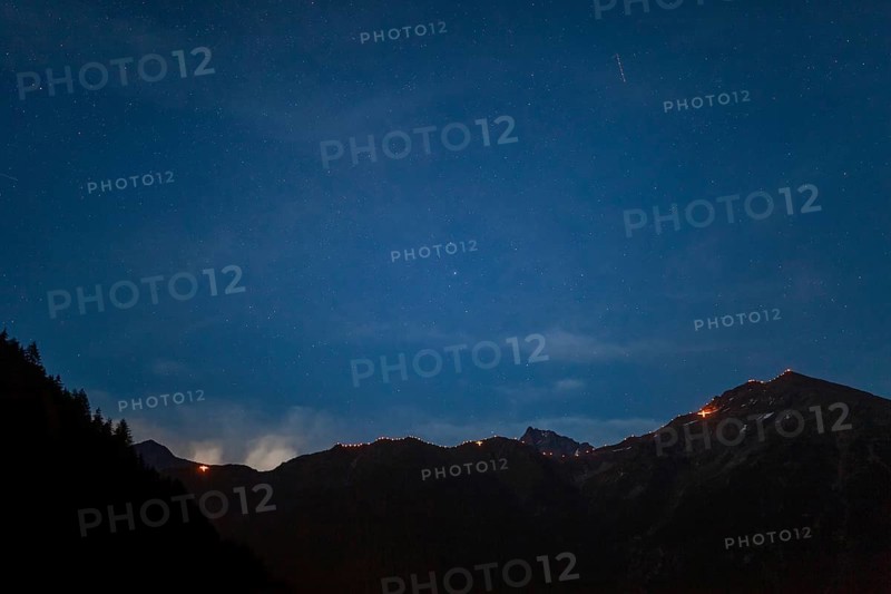 Sacred Heart Fire in Tyrol, Ötztal, Tyrol, Austria, Europe