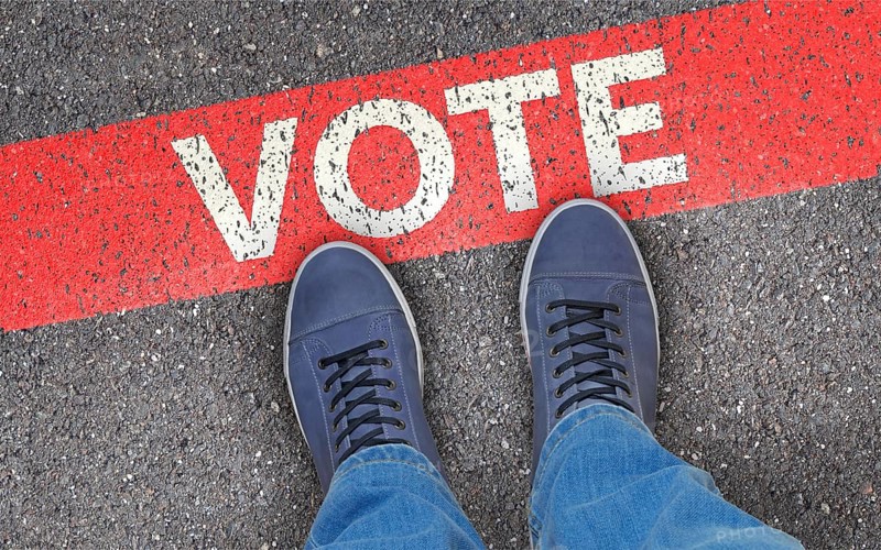 Vote on the road election
