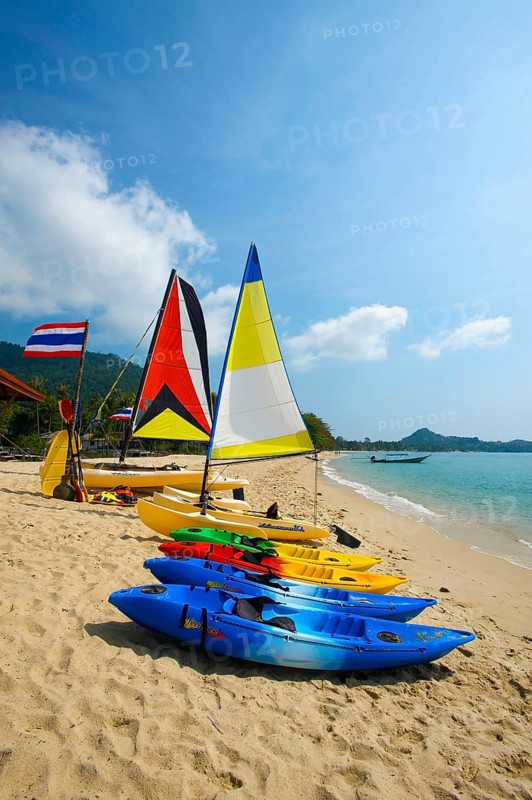 Lamai Beach, Ko Samui Island, Thailand, Southern Thailand, Asia