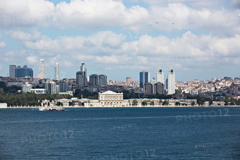Dolmabahce Palace from the Marmara Sea