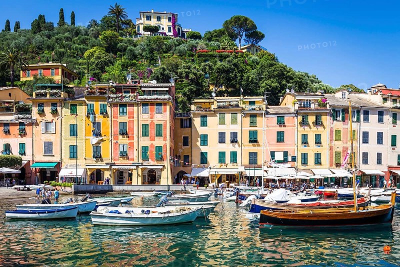 Close to Cinque Terre area, Portofino is one of the most beautiful and fashion town