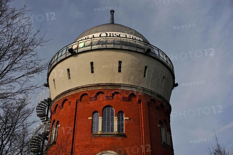 Camera Obscura in the old water tower, Mülheim an der Ruhr, North Rhine-Westphalia, Mülheim, Old water tower, Germany, Europe