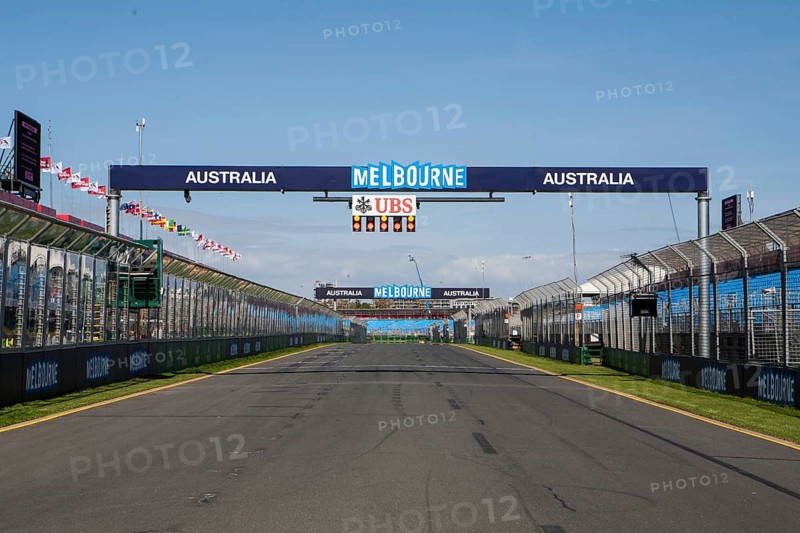 Melbourne, Australia, March 12, Albert Park F1 circuit before the Australian Grand Prix, Oceania