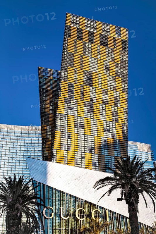 Apartment Blocks behind the Gucci Building in Las Vegas