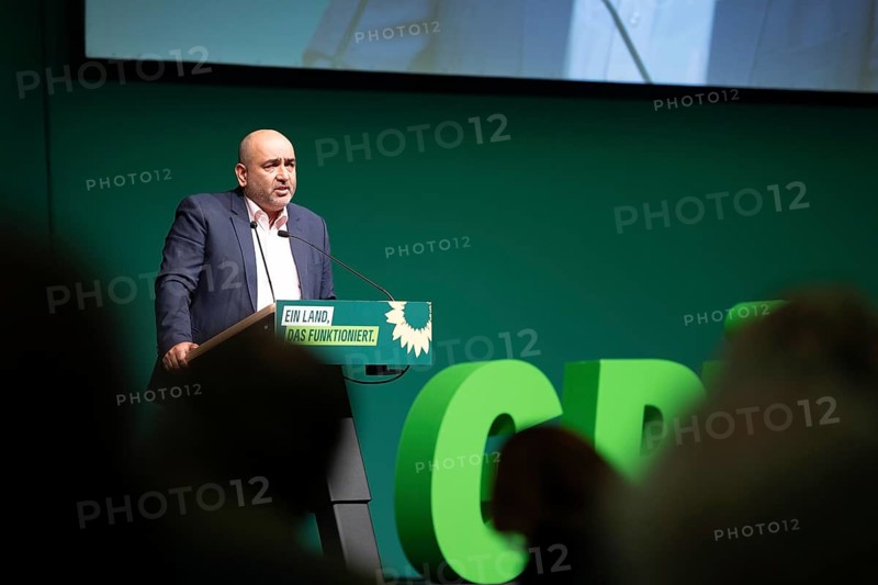 Omid Nouripour (Federal Chairman of Bündnis 90/Die Grünen) at the 2024 State Delegates' Conference (LDK) of Bündnis 90/Die Grünen North Rhine-Westphalia in Oberhausen, 29 June 2024