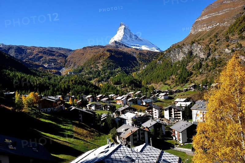 Swiss Alps: Breathtaking view of the Matterhorn from Zermatt