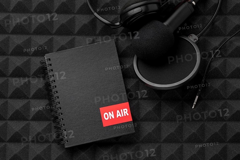 Top view mic air notebook