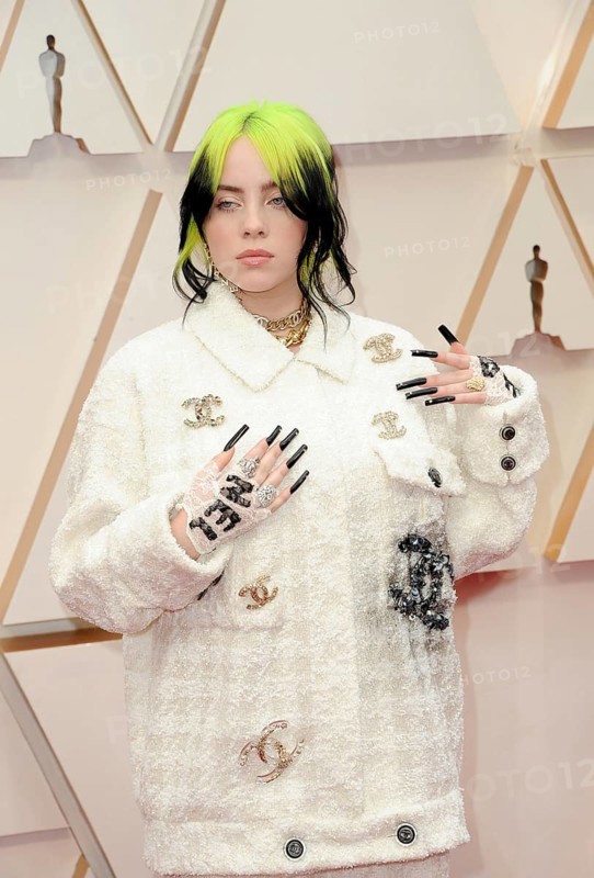 Billie Eilish at the 92nd Academy Awards held at the Dolby Theatre in Hollywood, USA on February 9, 2020