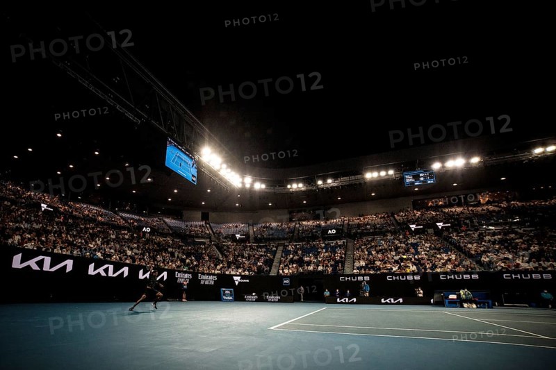 MELBOURNE, AUSTRALIA, JANUARY 25: Day 9 action of the 2022 Australian Open at Melbourne Park on January 25, 2022 in Melbourne, Australia, Oceania