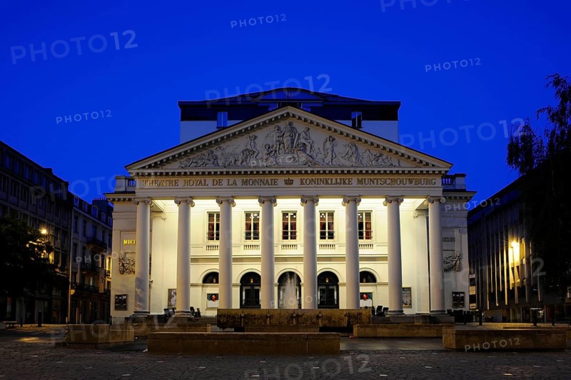 Theatre Royal, Theatre de la Monnaie, Koninklijke Muntschouwburg, Brussels, Belgium, Europe