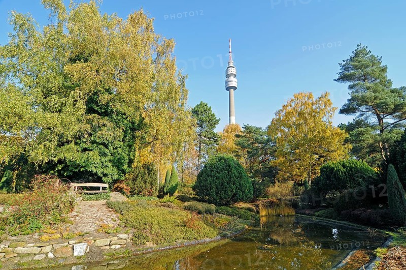 Television Tower 'Florian', Westfalenpark, Dortmund, Ruhr Area, North Rhine-Westphalia, Germany, Florian Tower, Europe