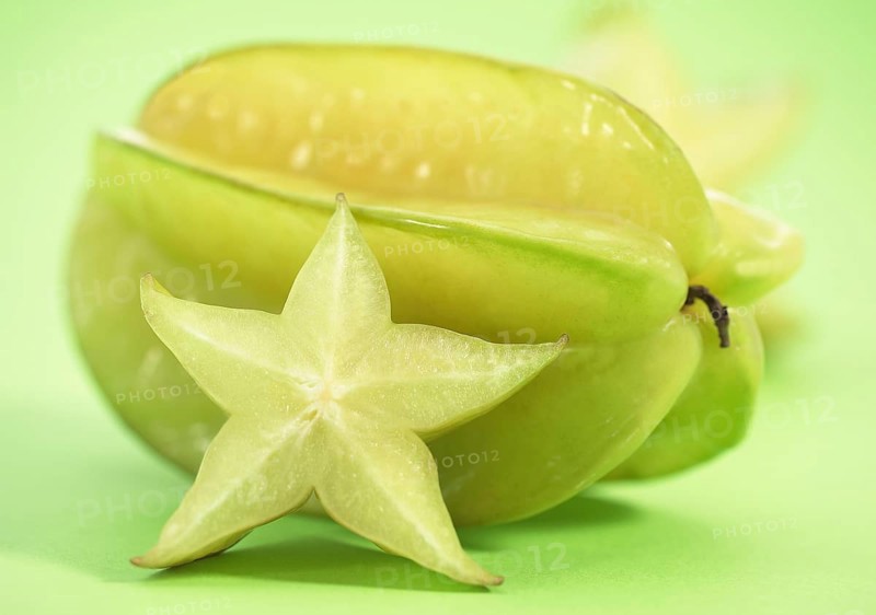 Carambola (averrhoa carambola), Carambola, Carambola European Starling Fruit, Exotic Fruit