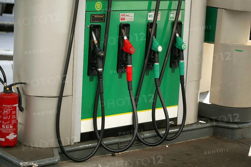 Petrol Station with Fire Extinguisher