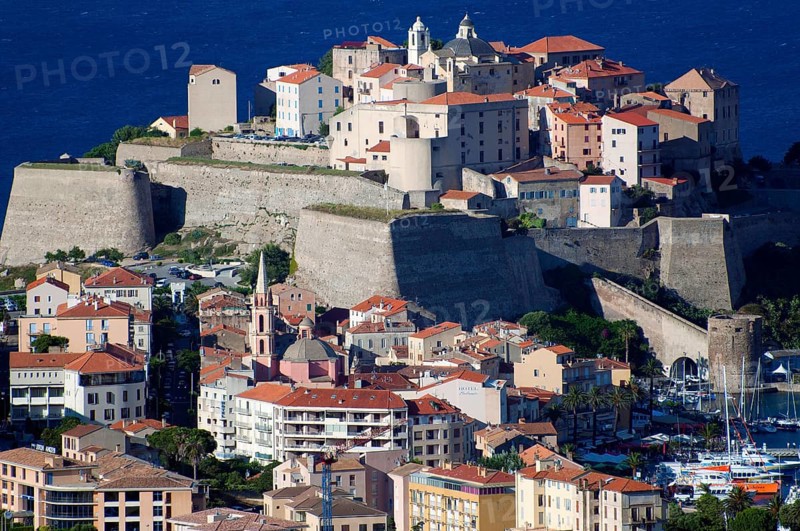 Calvi, Corsica, France, Upper Town and Lower Town, Europe