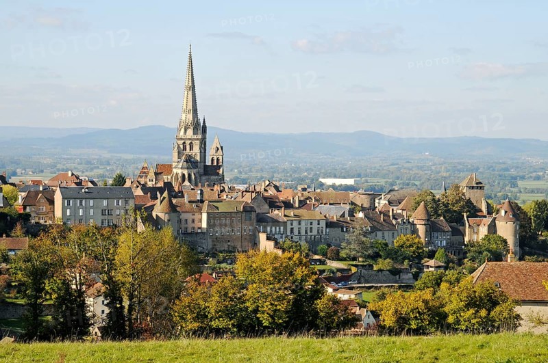 Saint-Lazare Cathedral, Bourgogne, Cathedrale d'Autun, Cultural Monument, Monument historique, Autun, Departement Saone-et-Loire, Burgundy, France, Europe