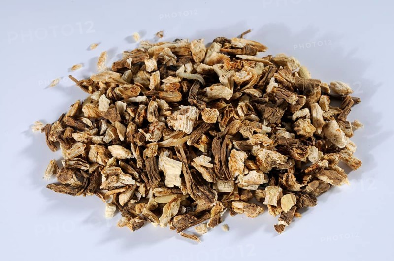 Lovage (Levisticum officinale), dried root, maggi-weed, lovage root