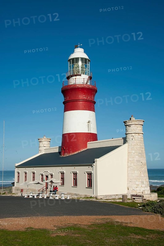 Lighthouse, Cape Agulhas, Cape Agulhas National Park, Western Cape, South Africa, Africa