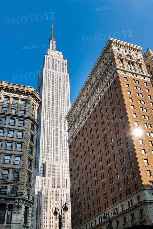 Empire state building, architecture, skyscraper, Manhattan, New York City, USA, North America