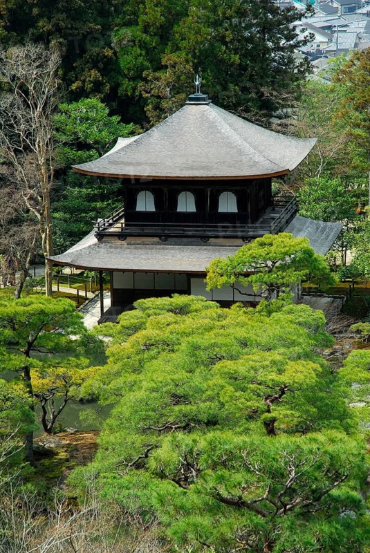 Ginkaku-ji Temple, Silver Pavilion, Kyoto, Japan, Asia