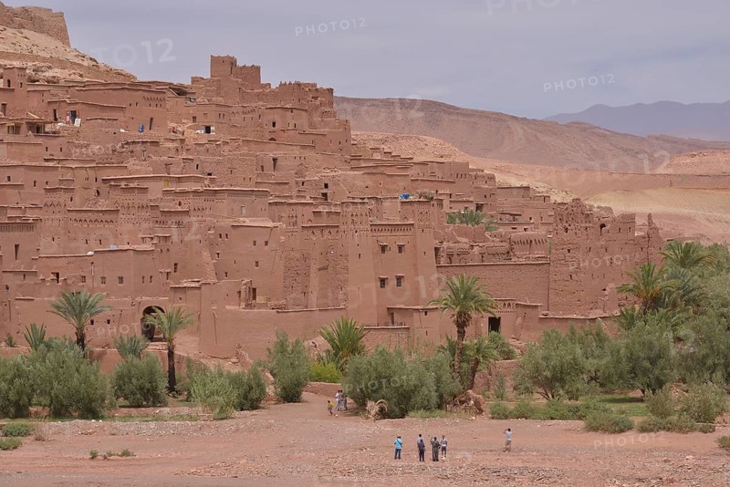 Kasbah or Ksar of Ait-Ben-Haddou, UNESCO World Heritage Site, Aït-Ben-Haddou, Souss-Massa-Draâ region, Morocco, Africa