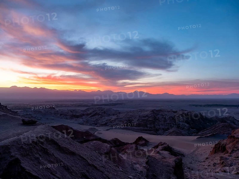 Atacama Desert, Moon Valley at night, Chile, South America