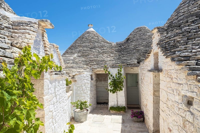 Trulli in Alberobello in Apulia in Basilicata in southern Italy